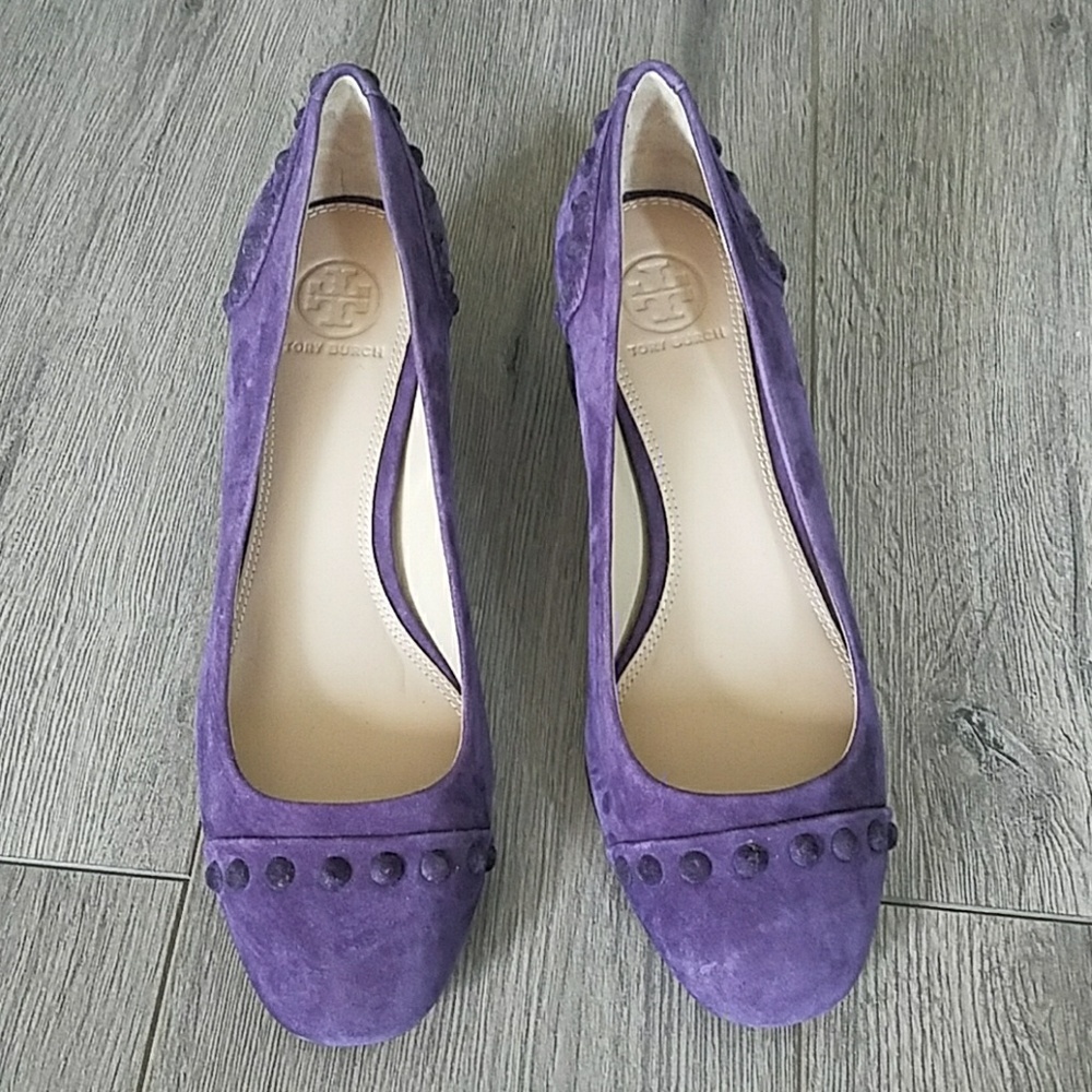 Tory Burch  Suede Heels